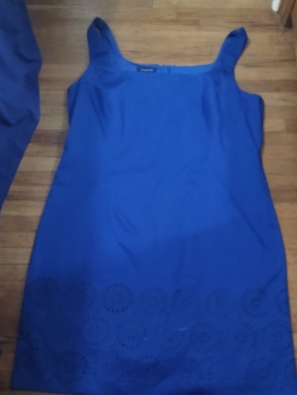 Jones New York Royal Blue Sleeveless Shift Dress